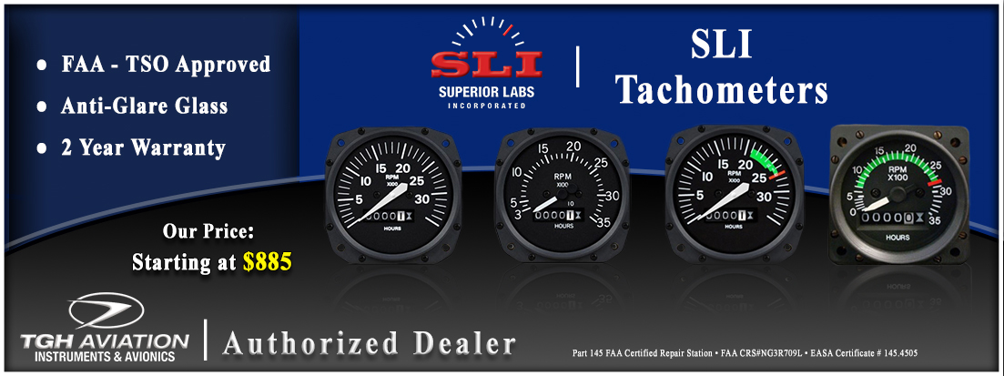 SLI Superior Labs Incorporated Tachometers