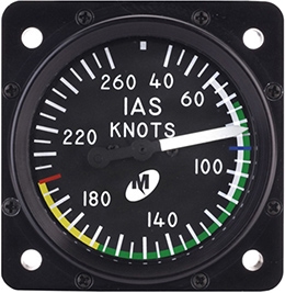 MID-CONTINENT AIRSPEEDS 40-260 KNOTS MD25-260