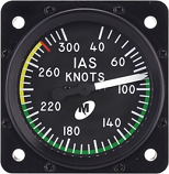 MID-CONTINENT AIRSPEEDS 40-300 KNOTS MD25-300