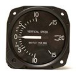 UNITED INSTRUMENTS VERTICAL SPEED INDICATOR 7000-C32-OH